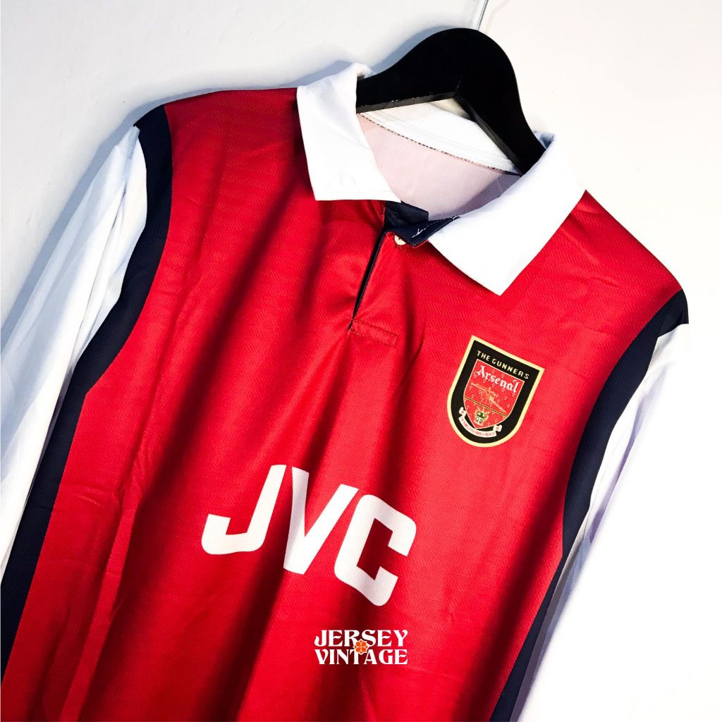 Jersey Retro 4r5enal 1998 1999 Home | Lengan Panjang