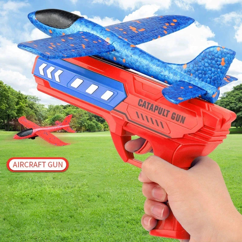 MAINAN PESAWAT TERBANG LED/ MAINAN PESAWAT TEMBAKAN MAINAN MURAH BUSA