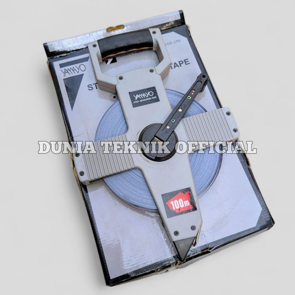 Meteran Roll YAMAYO Stainless Steel 50 Meter Meteran Roll Tancap Stainless Stell Original YAMAYO 50M