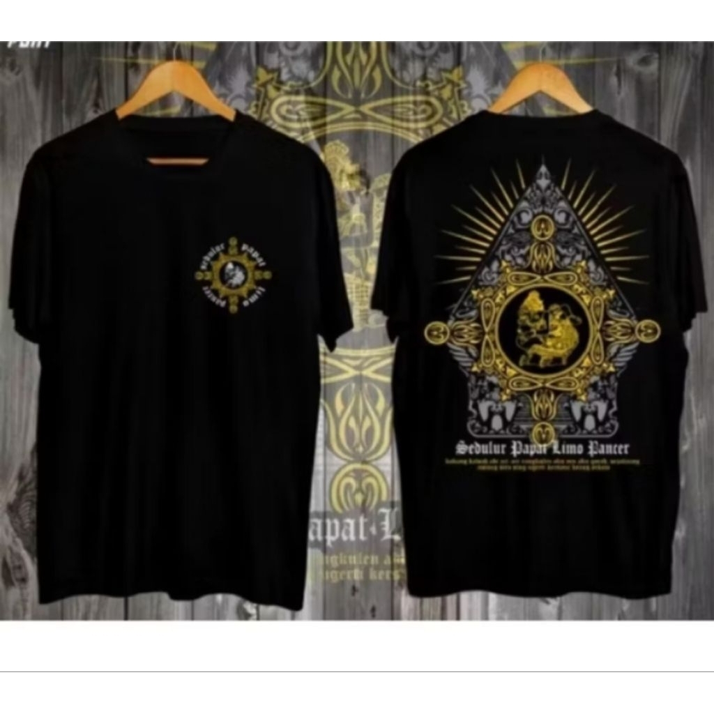 Kaos Sedulur Papat Limo Pancer Kaos Distro Unisex