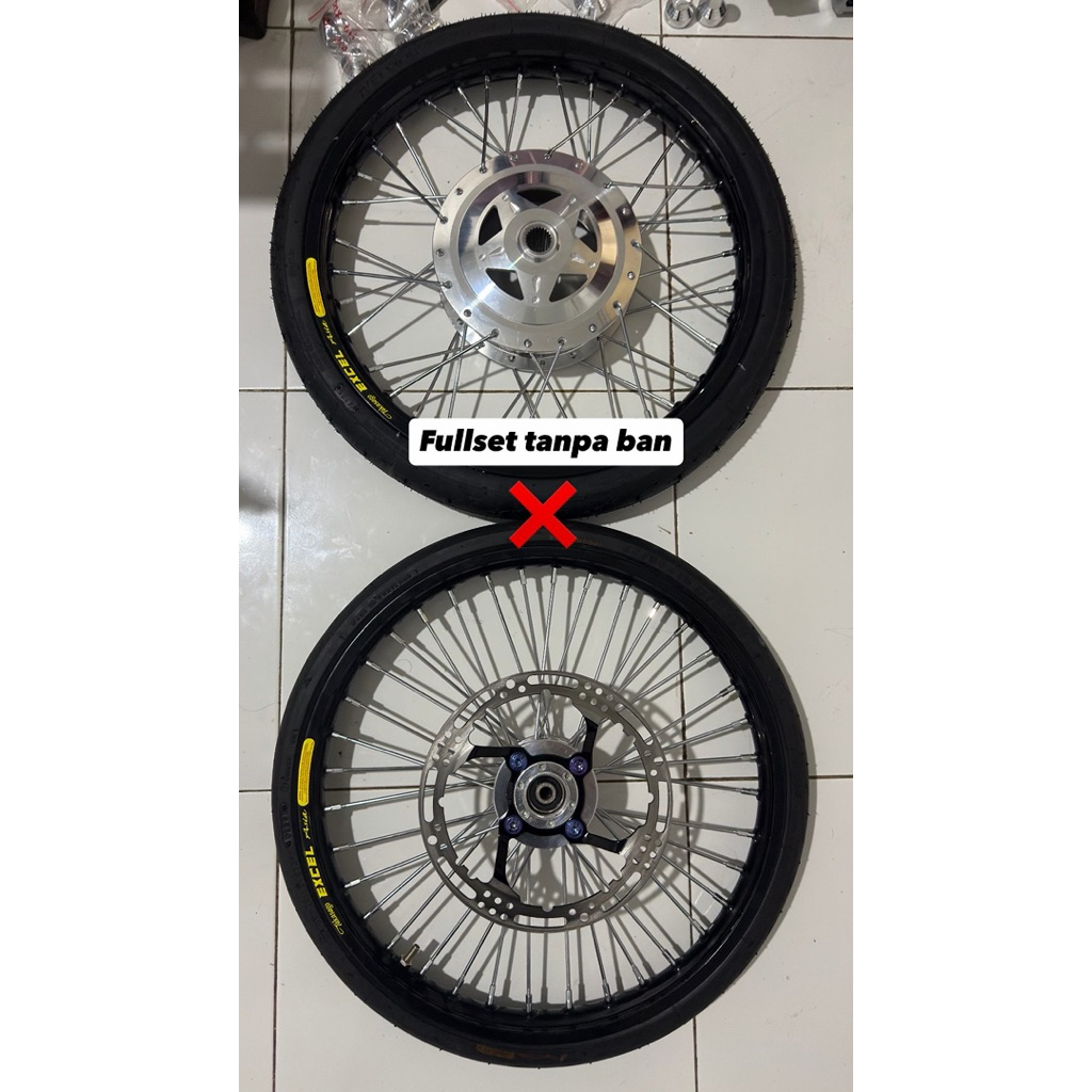 velg jari-jari r17 aerox old/new tinggal pasang