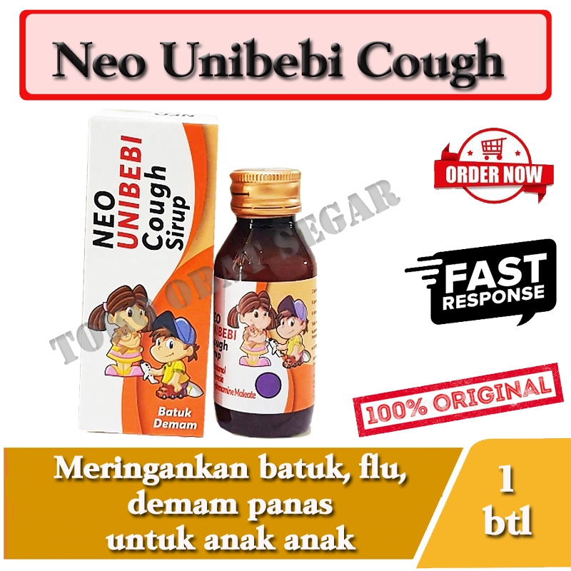Neo Unibebi Cough Sirup Obat Batuk Berdahak Demam Anak