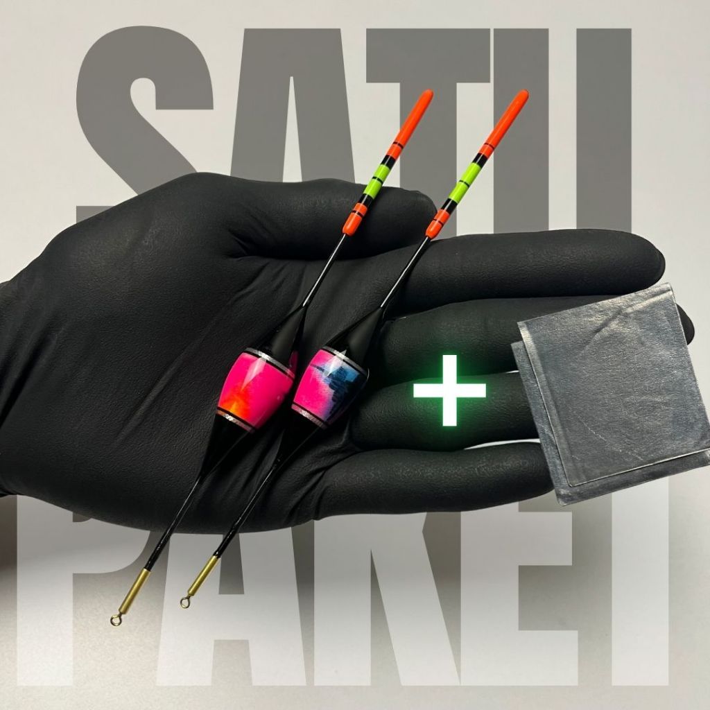 Pelampung Pancing Anti Badai Sensitif kumbul kambangan lilit benang Panjang 15cm 20cm 25cm ( C )