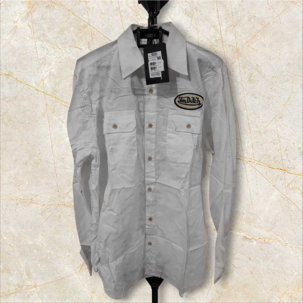 Von Dutch Workshirt Longsleeve 1090 Original | Kemeja Pria Lengan Panjang Original Branded Mall