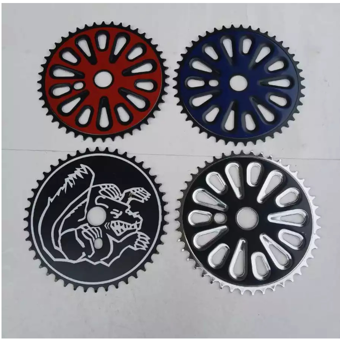 Crank Piringan Tengah Sepeda BMX 44T Gir Piringan Langsung Sepeda 20 BMX