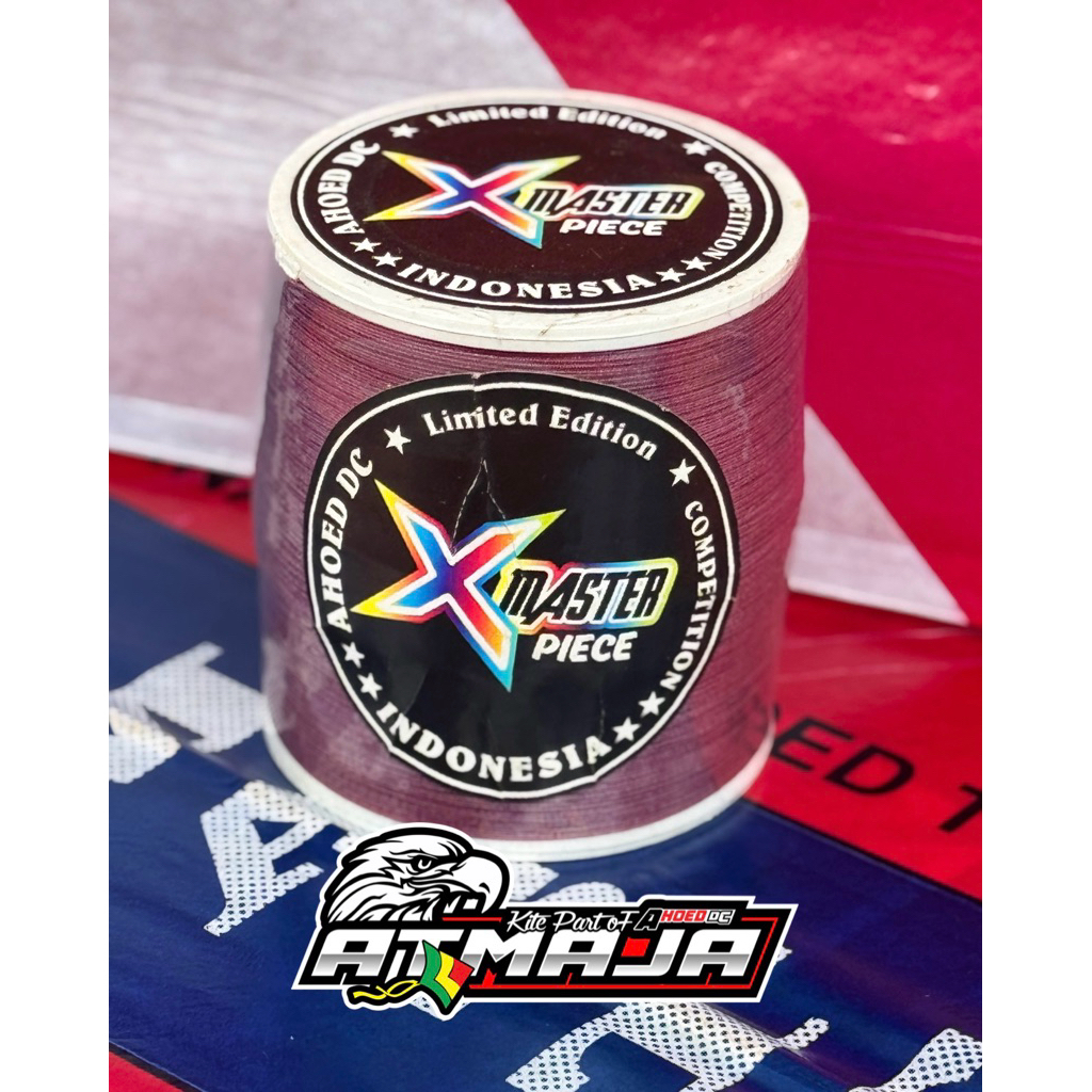 GELASAN MATOT SENAR LAYANGAN 1800 YARD X MASTER PIECE AHOED DC MALANG