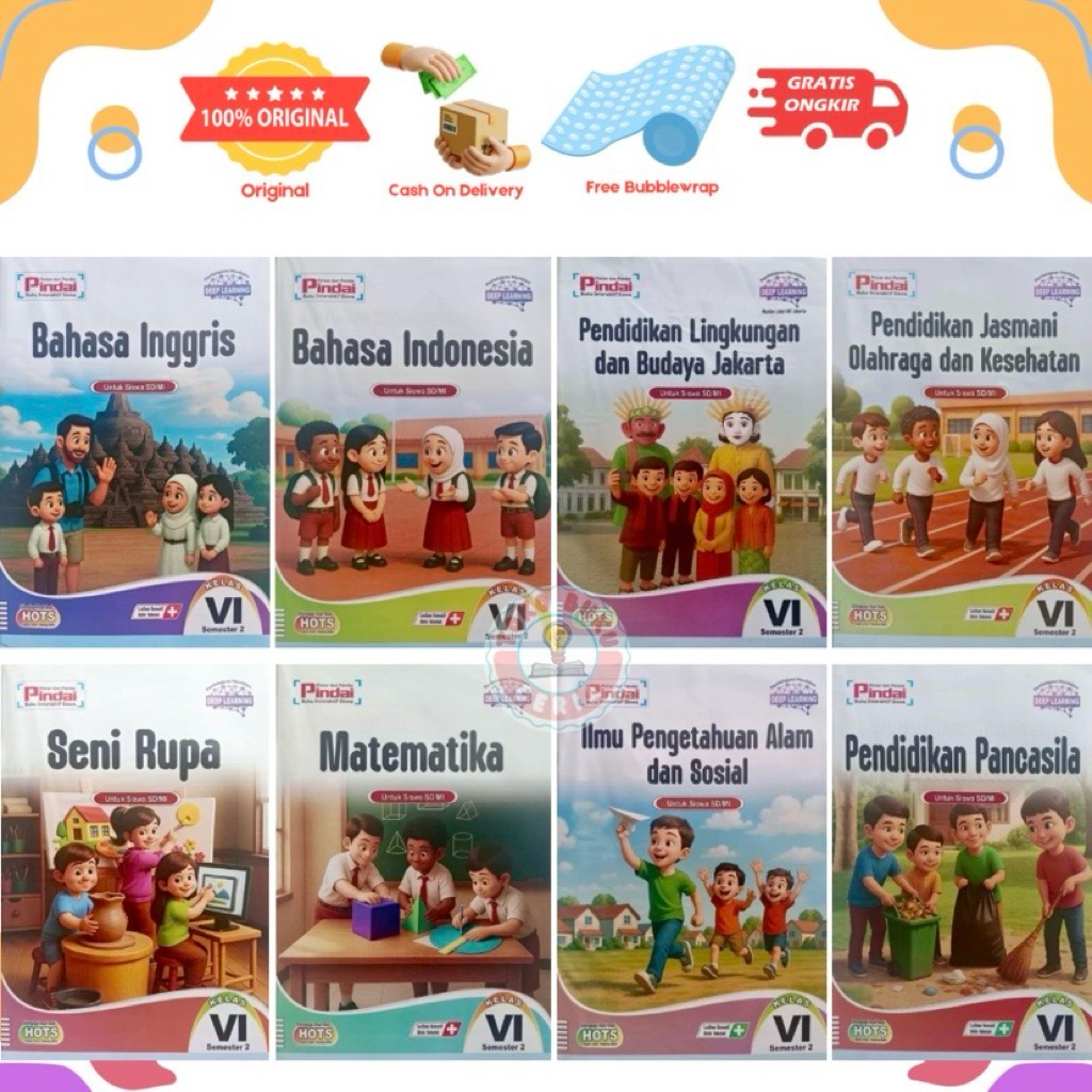 LKS Pindai Kelas 6 SD Semester 2 TERBARU