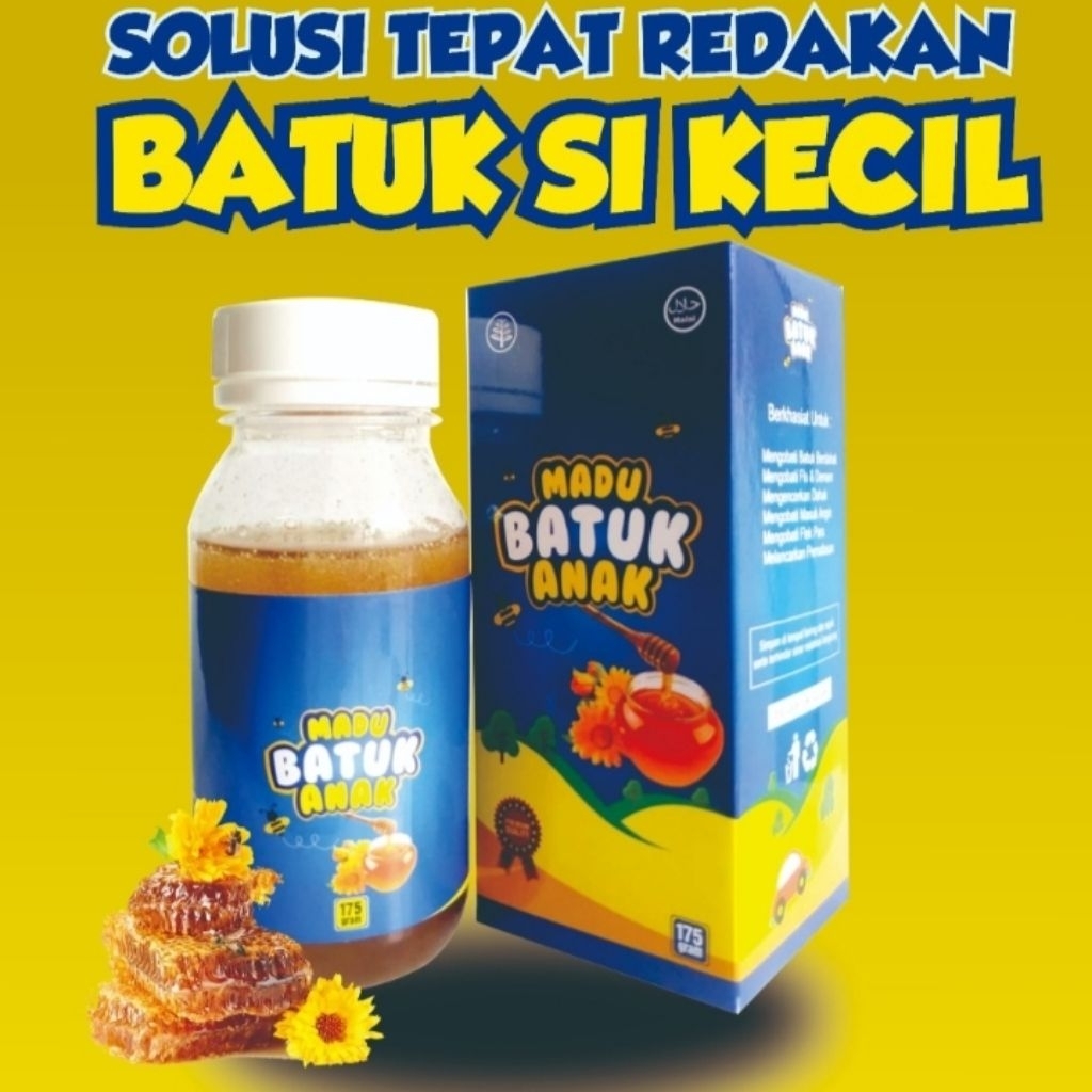 Madu batuk anak,madu batuk demam,madu flu batuk anak
