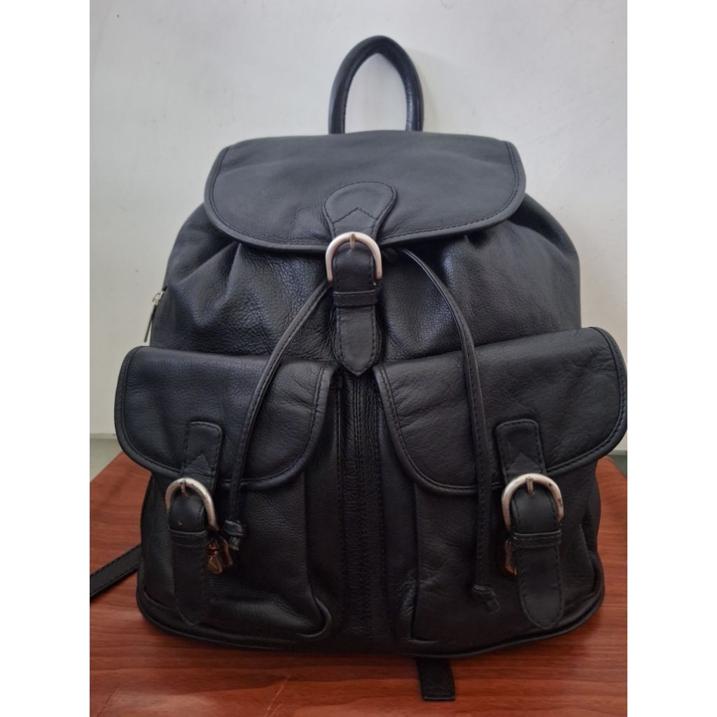 Tas Ransel Serut Kulit PL