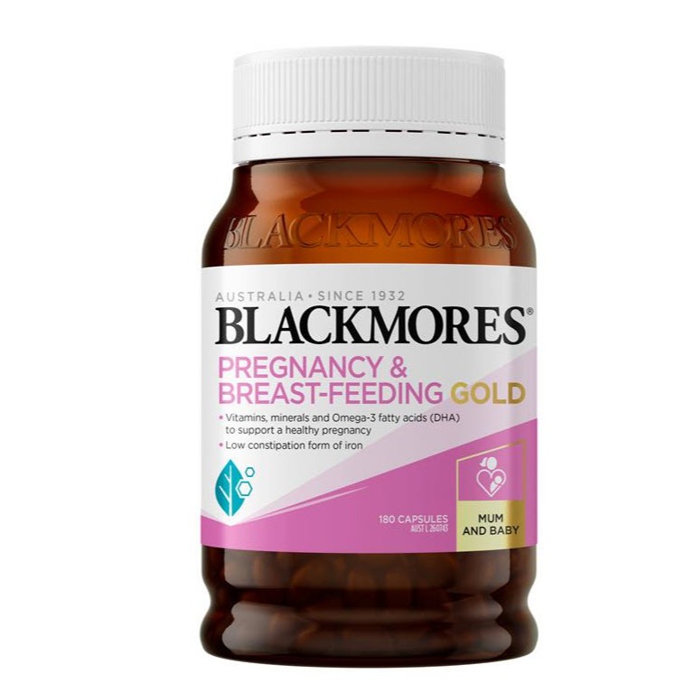 Blackmores Pregnancy & Breastfeeding Gold 180 Capsules