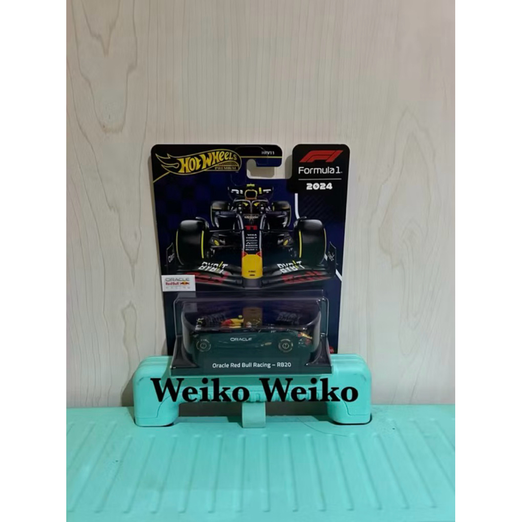 hotwheels premium formula 1 2024 oracle red bull racing - rb20 no.11