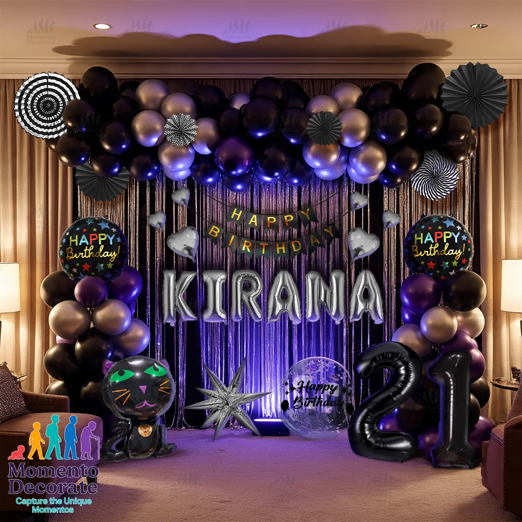 Momento - Set Dekorasi Ulang Tahun Remaja / Dekorasi Ultah Dewasa / Birthday Decoration Gen Z