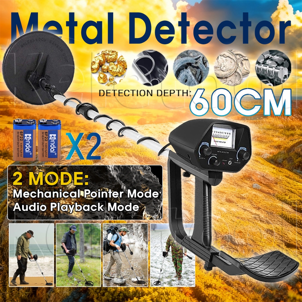 TIANXUN MD-4030 Metal Detector Emas Sensitif Tahan Air Dalam Tanah Pencari Detektor Logam Koin Emas 