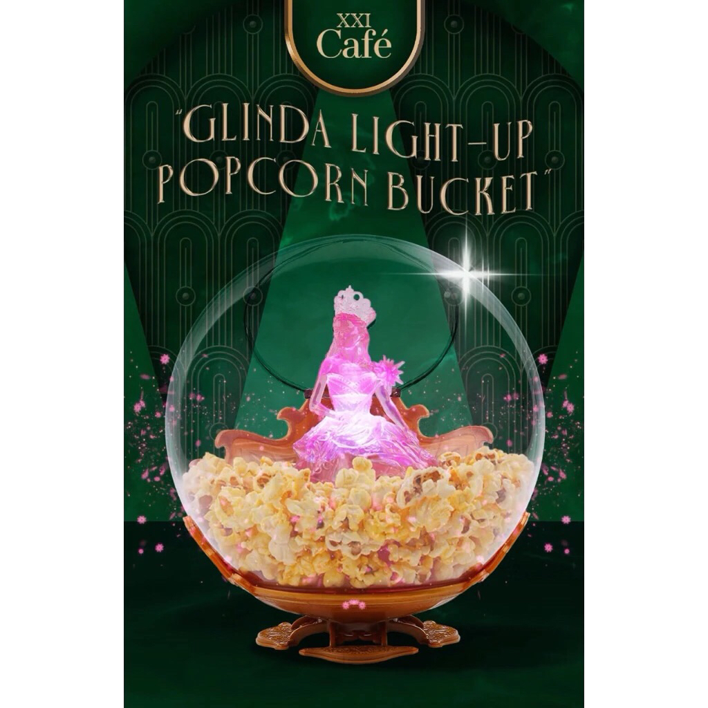 GLENDA BUCKET POPCORN GLOW XXI ORI