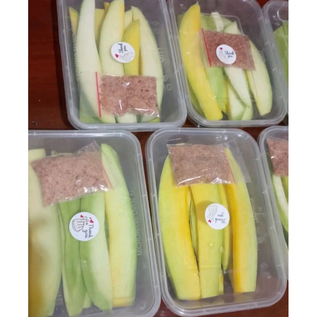 Rujak mangga kiojay-Buah mangga kiojay
