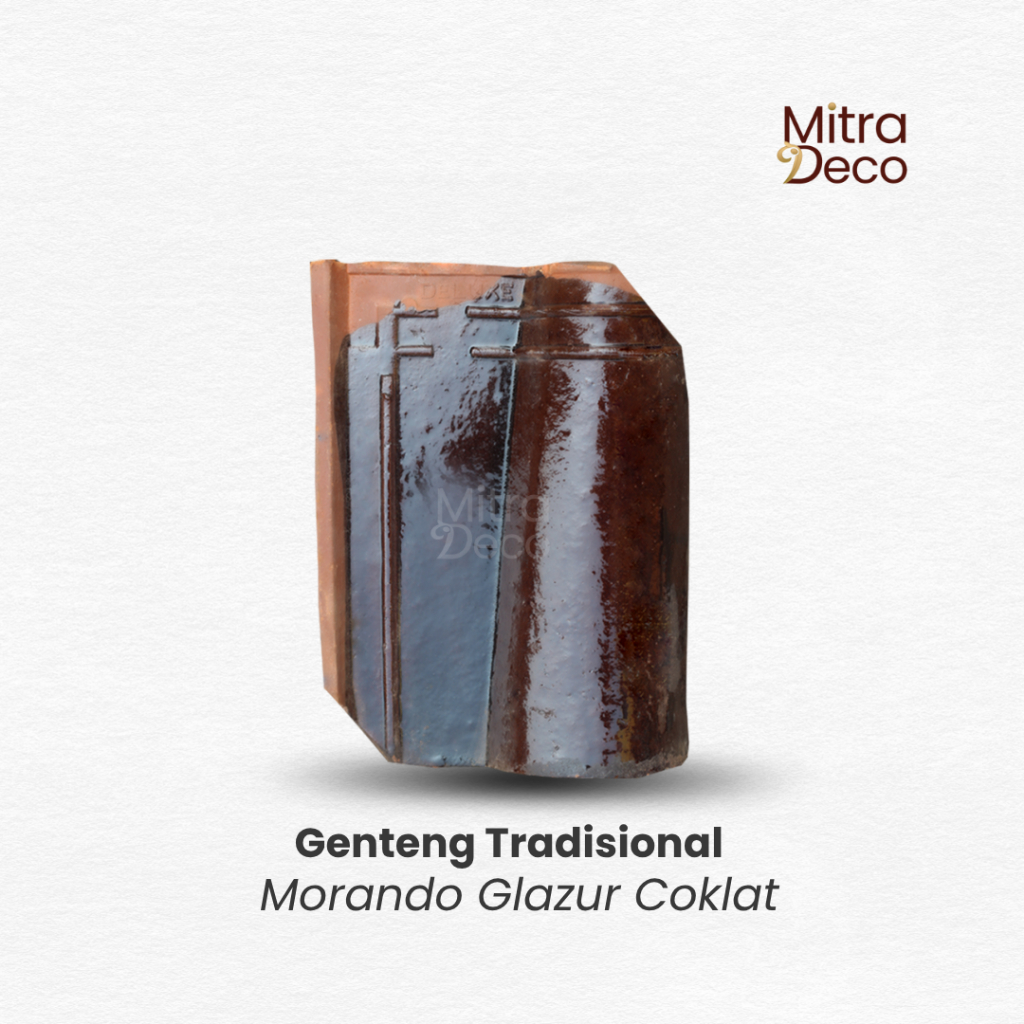 GENTENG TRADISIONAL Morando Glazur Coklat