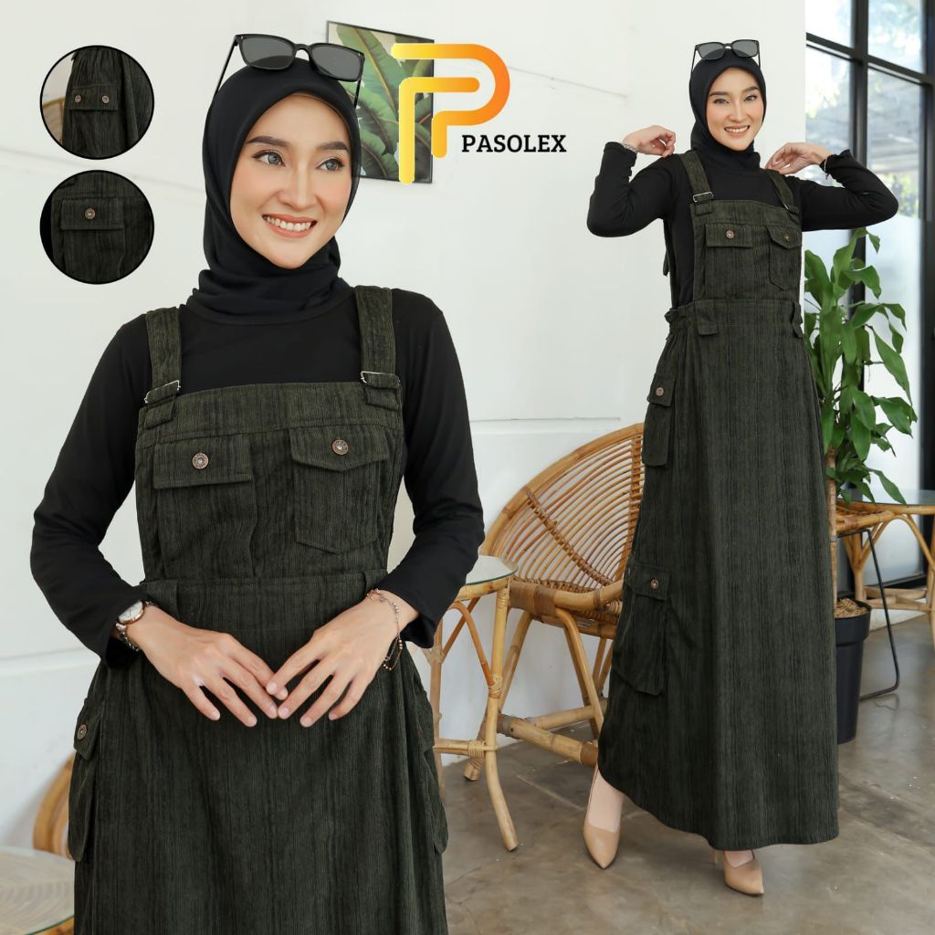 PASOLEX Gamis Overall 1234 Corduroy