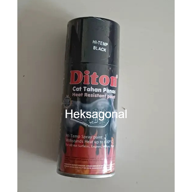 Pilox cat semprot anti panas knalpot 150cc black diton balikpapan