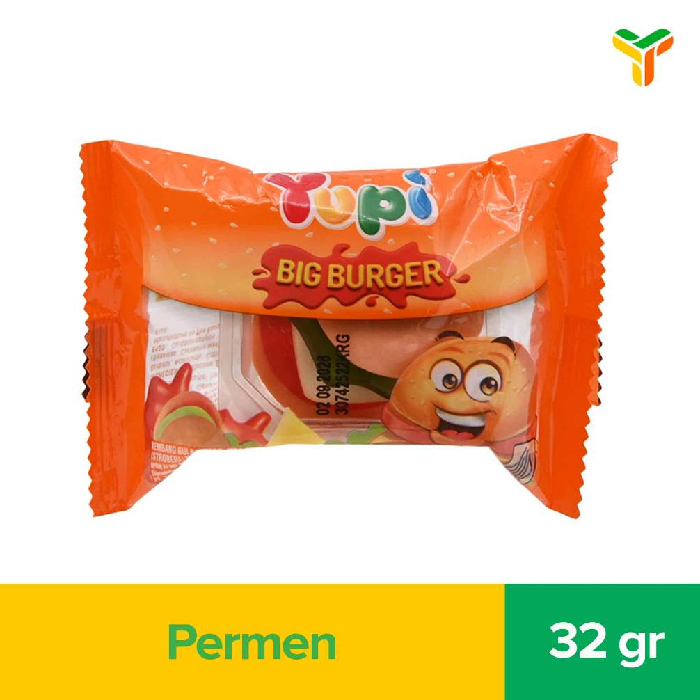 Yupi Big Burger 32 Gram
