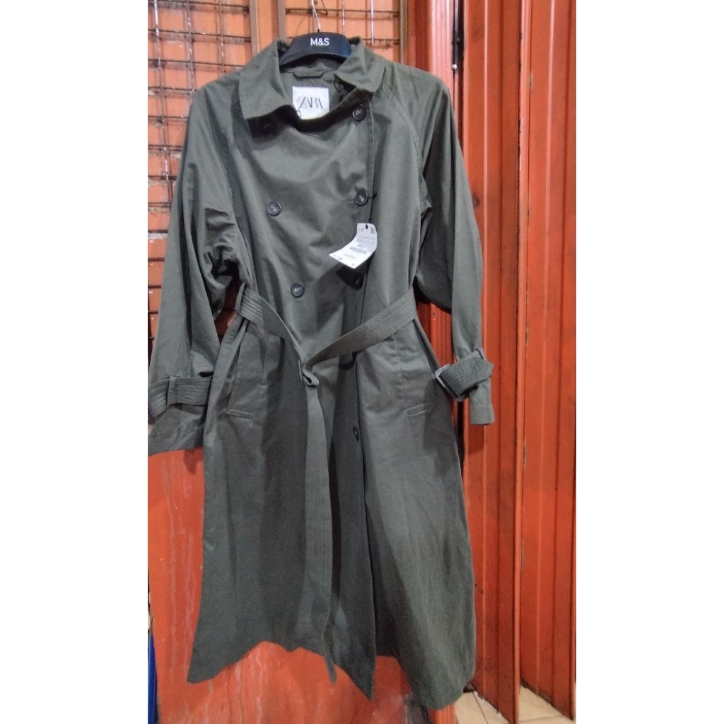 HOT PRODUCT ZR TRENCH COAT WANITA KATUN XS-L