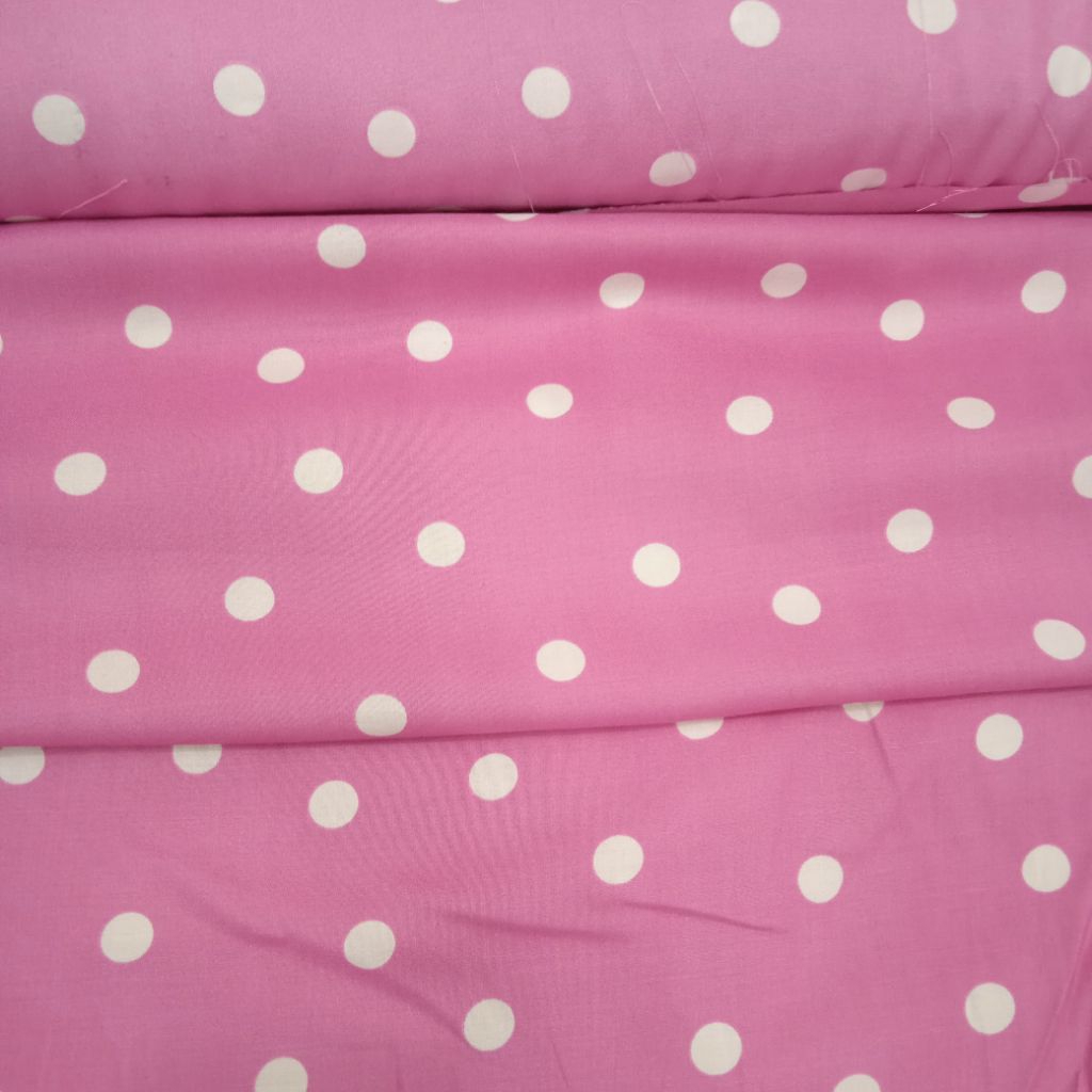 KAIN KATUN RAYON PREMIUM IMPORT POLKADOT