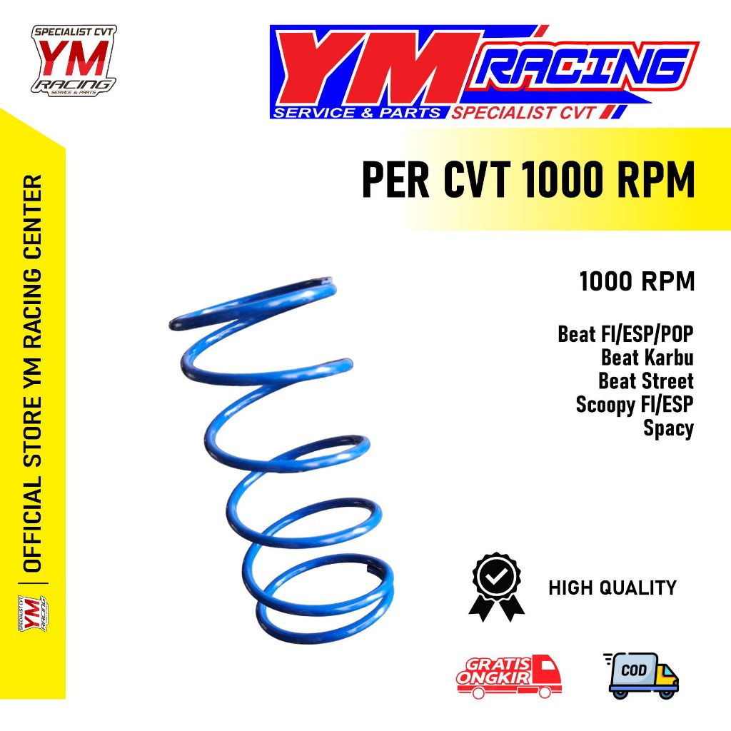 PER CVT BEAT FI 1000 RPM / PER CVT BEAT KARBU 1000 RPM | PER CVT SCOOPY FI 1000 RPM ( PER CVT SCOOPY