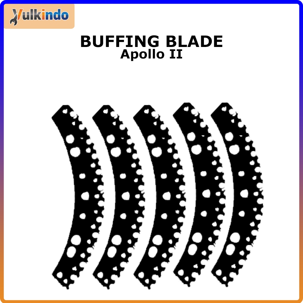 BJ APOLLO II Pisau Buffing Vulkanisir Ban Isi 28pcs/set - Amplas Ban B&J Rocket