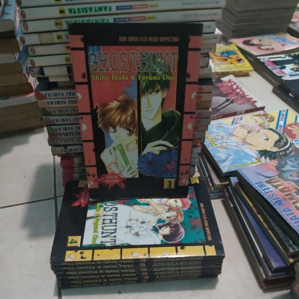 Komik Ghost Hunt 1-12 Cabutan Original Preloved