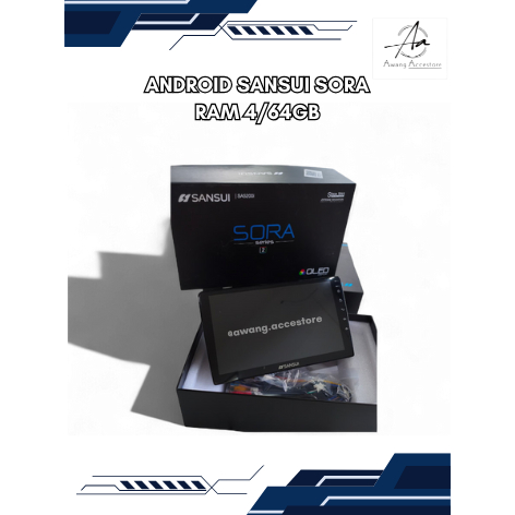 HeadUnit Android 9 Inch QLED Sansui SA5200i Sora Series MURAH