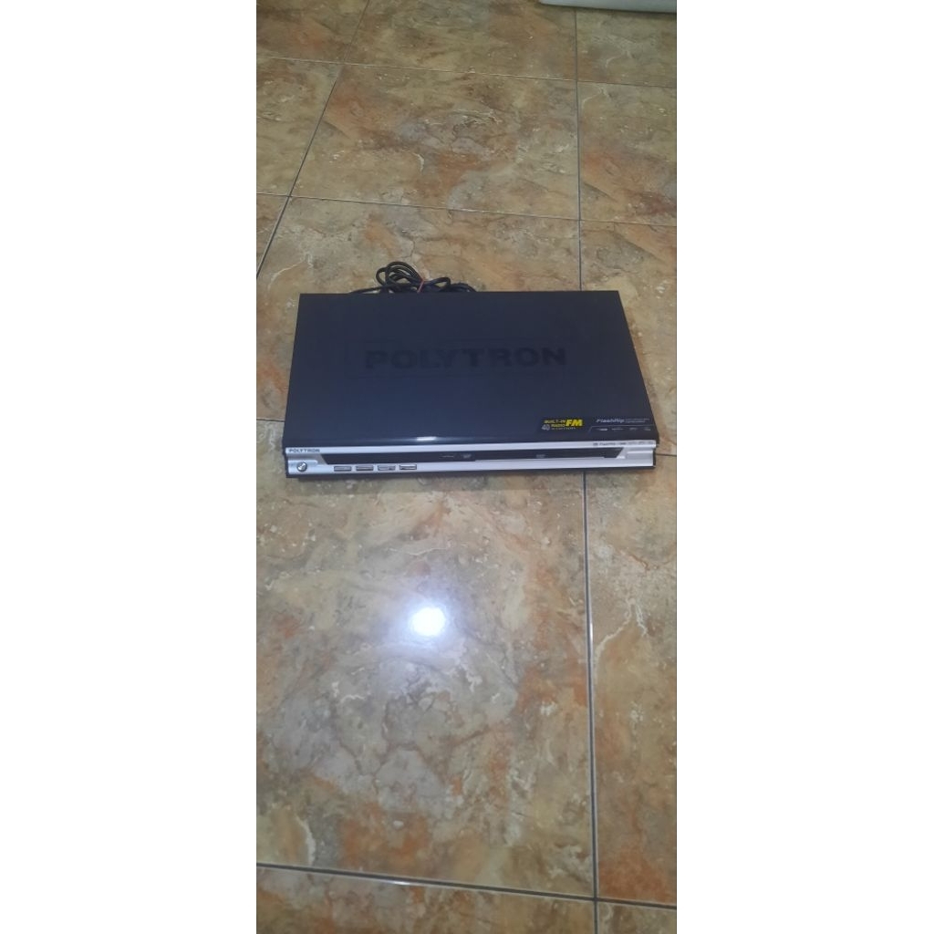 dvd vcd cd player polytron flashrip normal mic normal usb normal