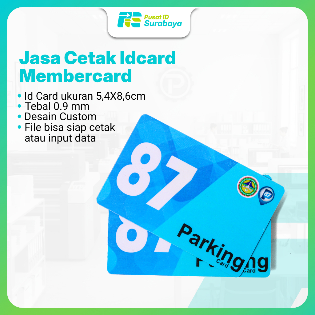 Jasa Cetak ID Card / Member Card Tebal 0,9mm