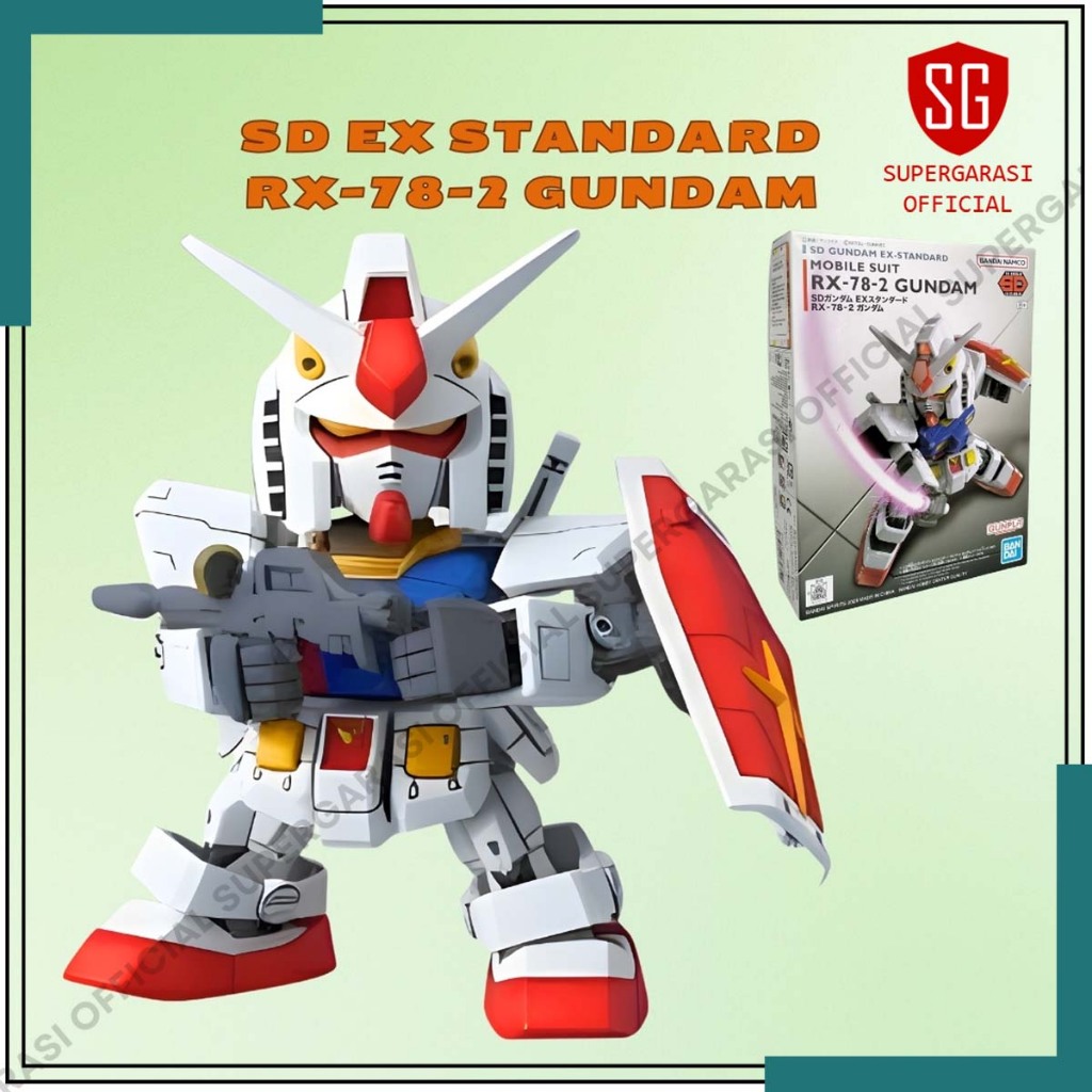 SD Gundam Ex-Standard model kit RX-78-2 Gundam Action figure