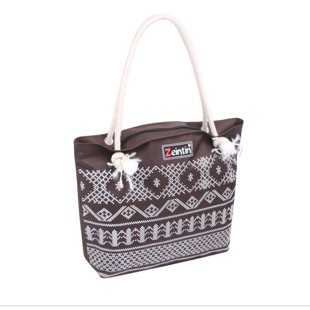 Zeintin  Tas Wanita Totebag motif
