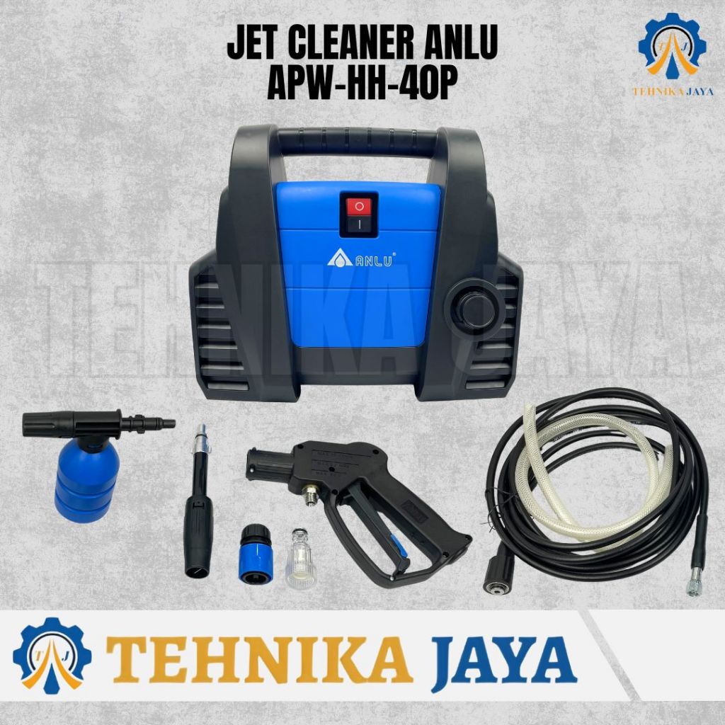 Jet Cleaner ANLU Motor Induksi Mesin Steam Cuci Mobil Motor AC High Pressure Cleaner