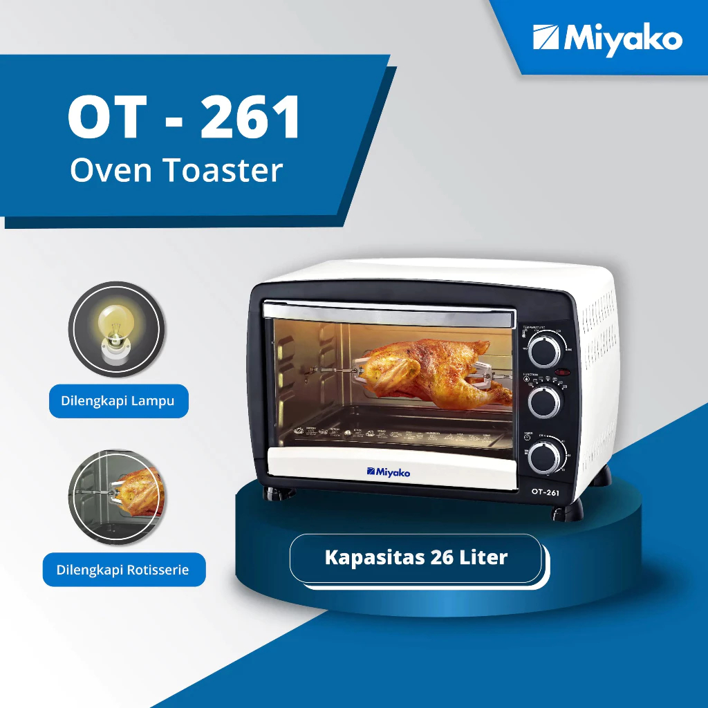 Oven Toaster Miyako OT261 - 26 Liter