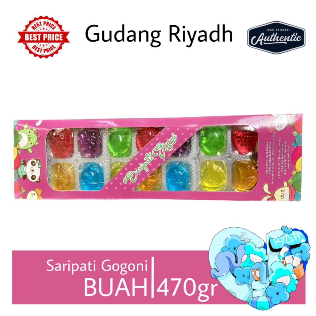 Jelly Saripati Gogoni Aneka Rasa