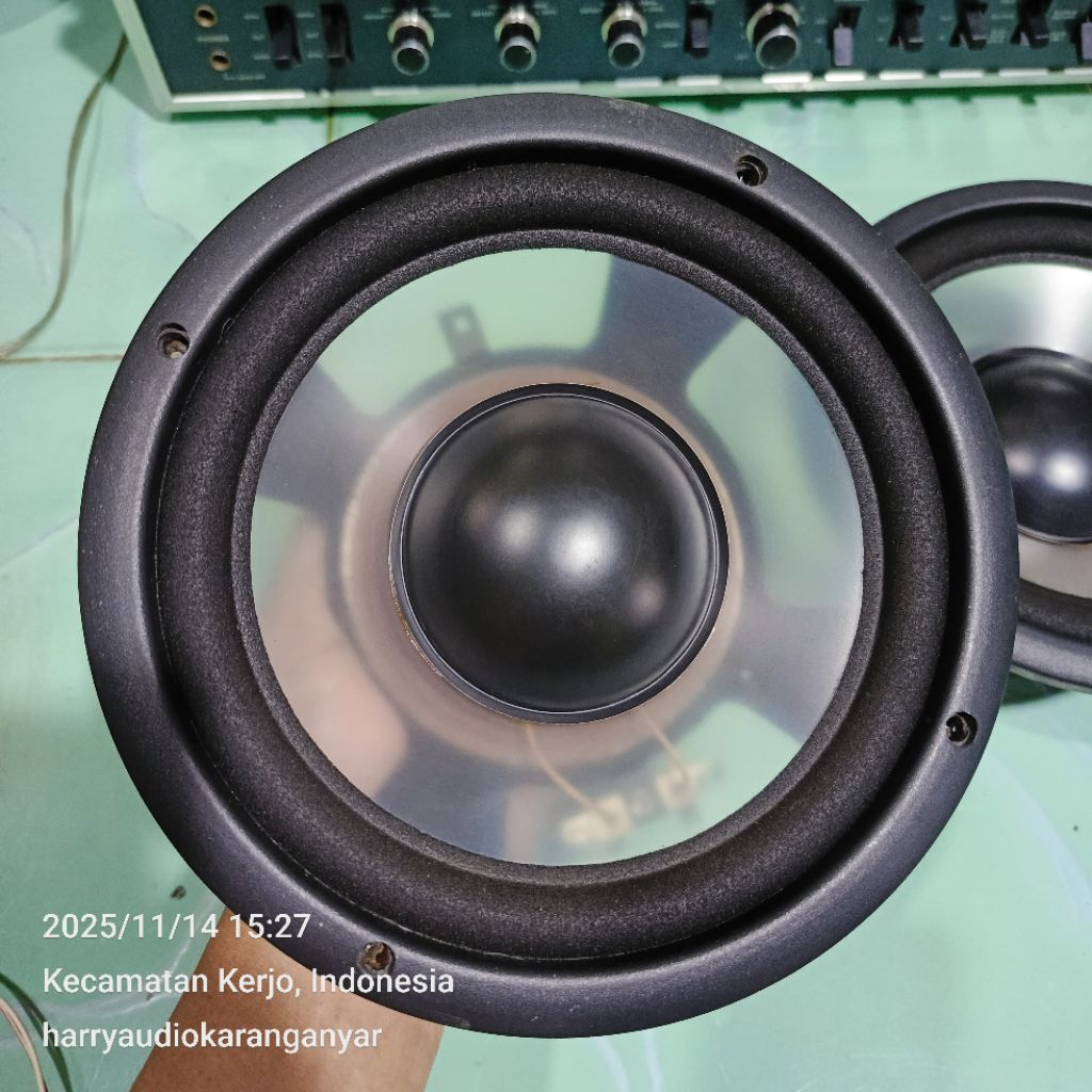 Speaker Woofer 8 inch – Ori Lepasan TEISCO – Kondisi Normal – Siap Pakai