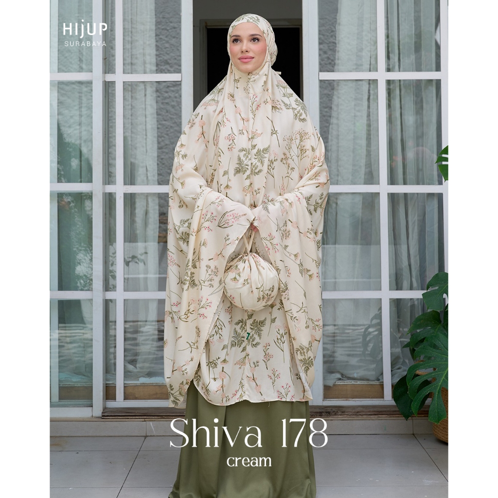 TATUIS Mukena Rayon Jumbo Tatuis Shiva 178 Print Katun Rayon