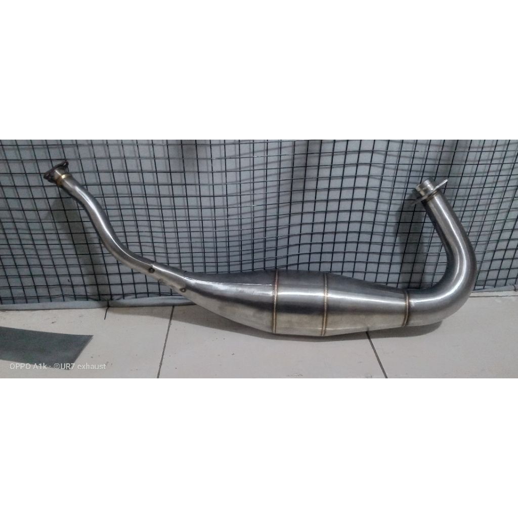 perut knalpot ninja r press kobra medium