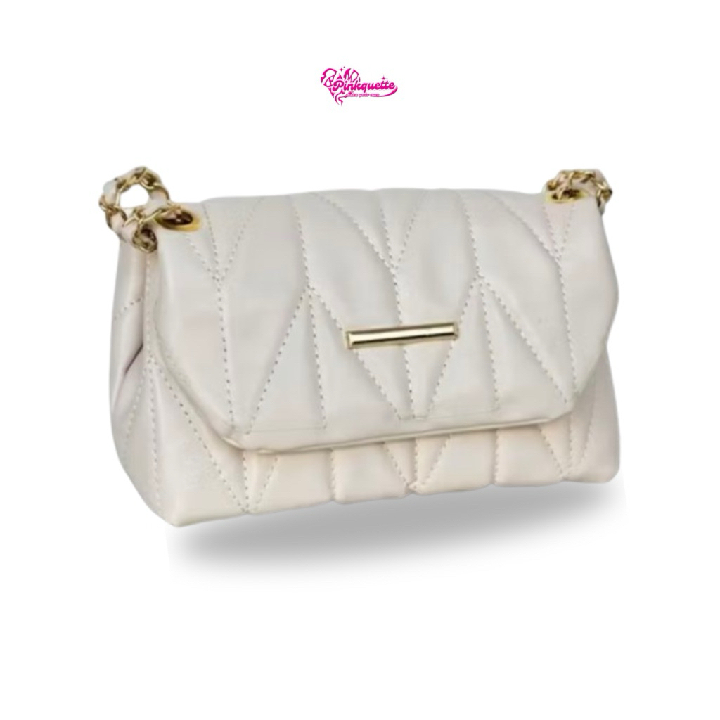Pinkquette - TAS SELEMPANG WANITA RANTAI EMAS
