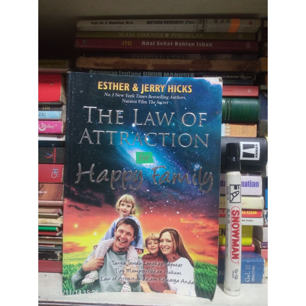 Buku The Law of Attraction for Happy Family, Tanya Jawab Lengkap Seputar Tips Mempraktikkan Hukum La