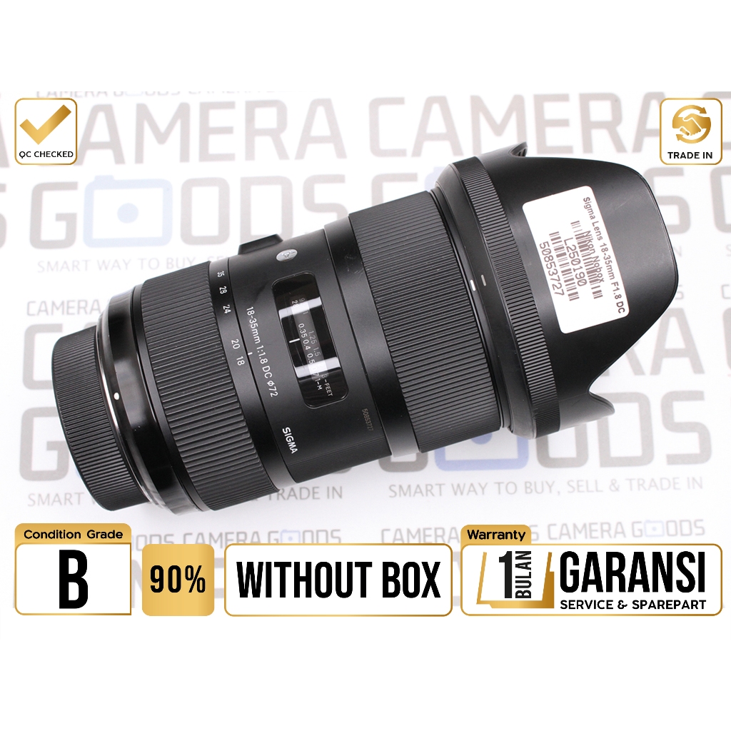 Sigma 18-35mm F1.8 ART DC HSM Lens For Nikon Lensa Sigma Nikon