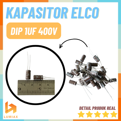 1uf 400v 1 uf 400v elco elko electrolytic capasitor kapasitor