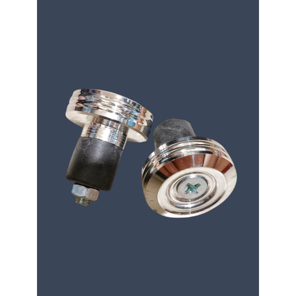 jalu stang chrome mini gepeng beat pcx nmax mio scoopy rx king jupiter bandul stang motor crom garis