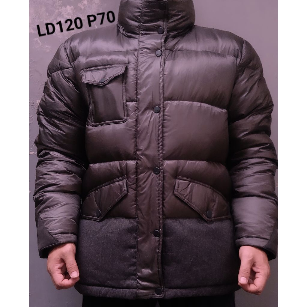 jaket bulu angsa lafuma hijau army