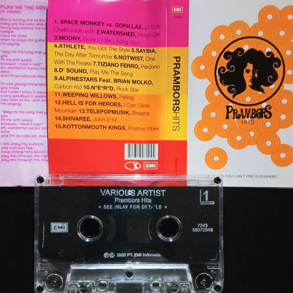 KASET PITA PRAMBORS HITS GORILLAZ DLL