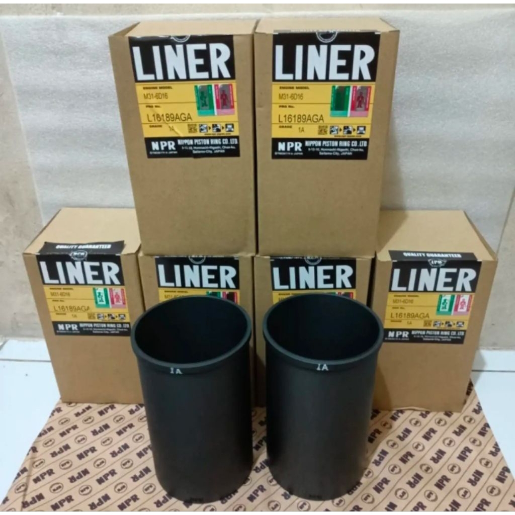 LINER BORING MITSUBISHI FUSO GANJO 6D16T PS220 PS190 /L16189AGA/NPR JAPAN