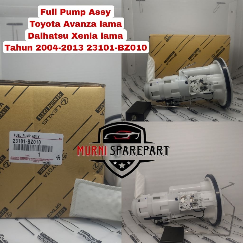 Murni Sparepart Fuel Pump Assy Toyota Avanza Lama & Daihatsu Xenia Lama Tahun 2004-2013 23101-BZ010 
