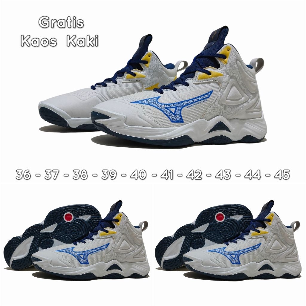 Mizuno Wave Momentum 3 Mid / Mizuno Momentum 4 - Mizuno Wave Mirage / Sepatu Volley Mizuno