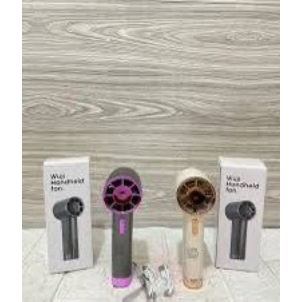 Evergreeeen Kipas Genggam Mini Portable Wuji Handheld Fan Turbo Fan Cooler, Sx R12 Kipas Tangan